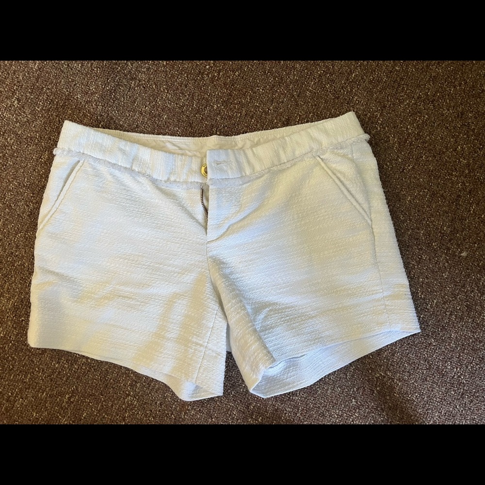 Like New Lilly Pulitzer White Shorts